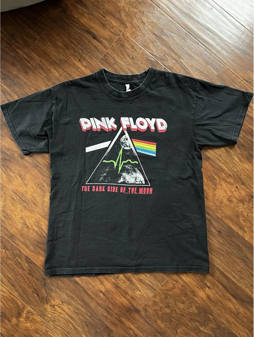 Vintage Pink Floyd T Shirt Size Medium Rare Dark Side Of The Moon Band T EUC!